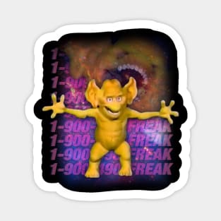 Freddie Freaker Sticker